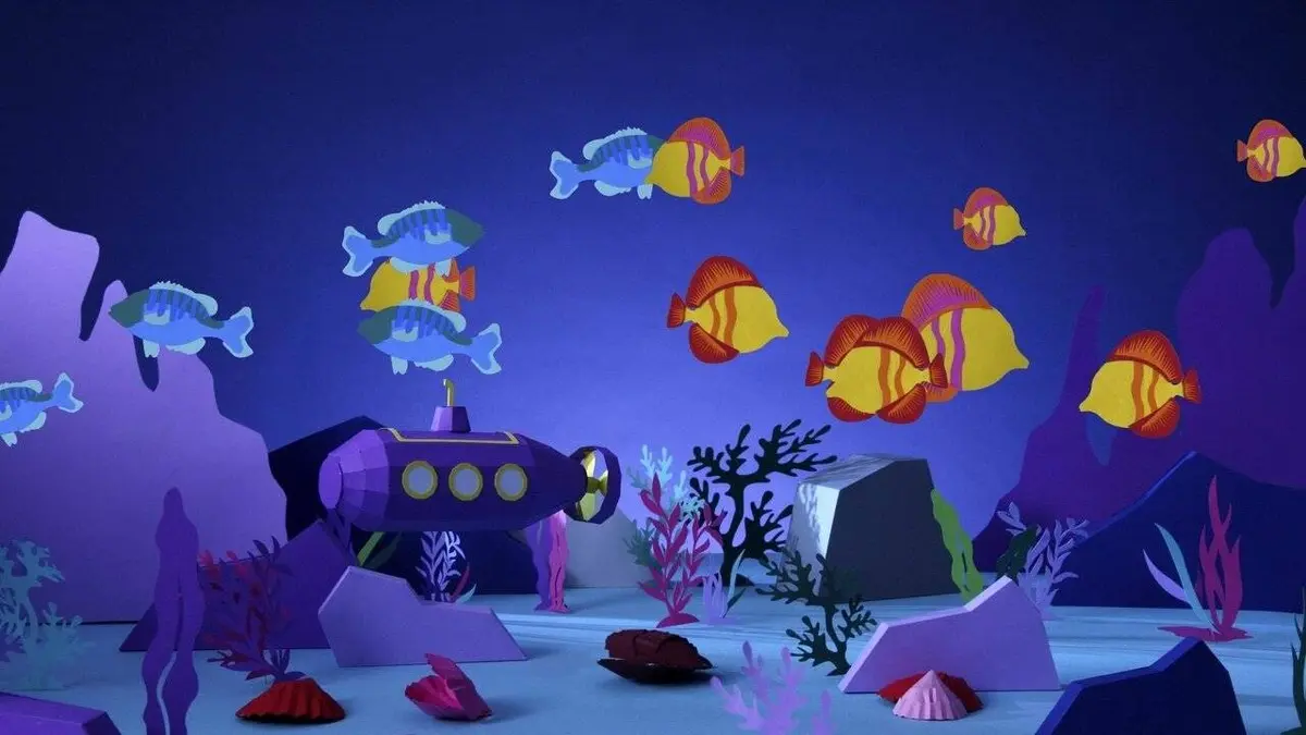 1,10m le tour du monde à hauteur d'yeux d'enfants S01E13 Fonds marins