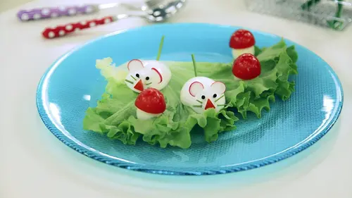 1 2 3 cuisine Souris et champignons mimosa