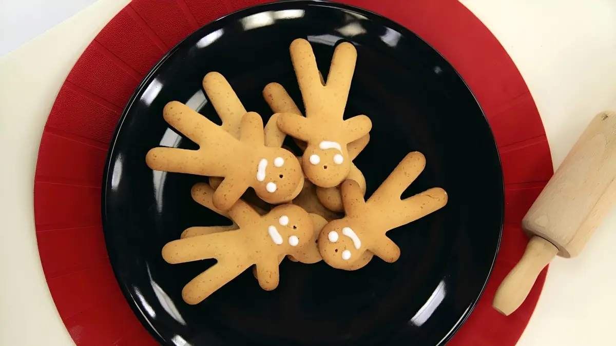 1 2 3 cuisine Noël : bonhommes de pain d'épice
