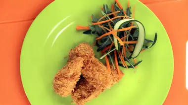 Nuggets de poulet aux corn flakes