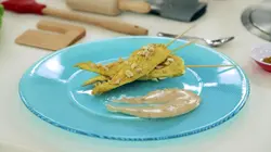 1 2 3 cuisine Brochettes de poulet, sauce satay