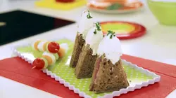 1 2 3 cuisine Montagnes enneigées