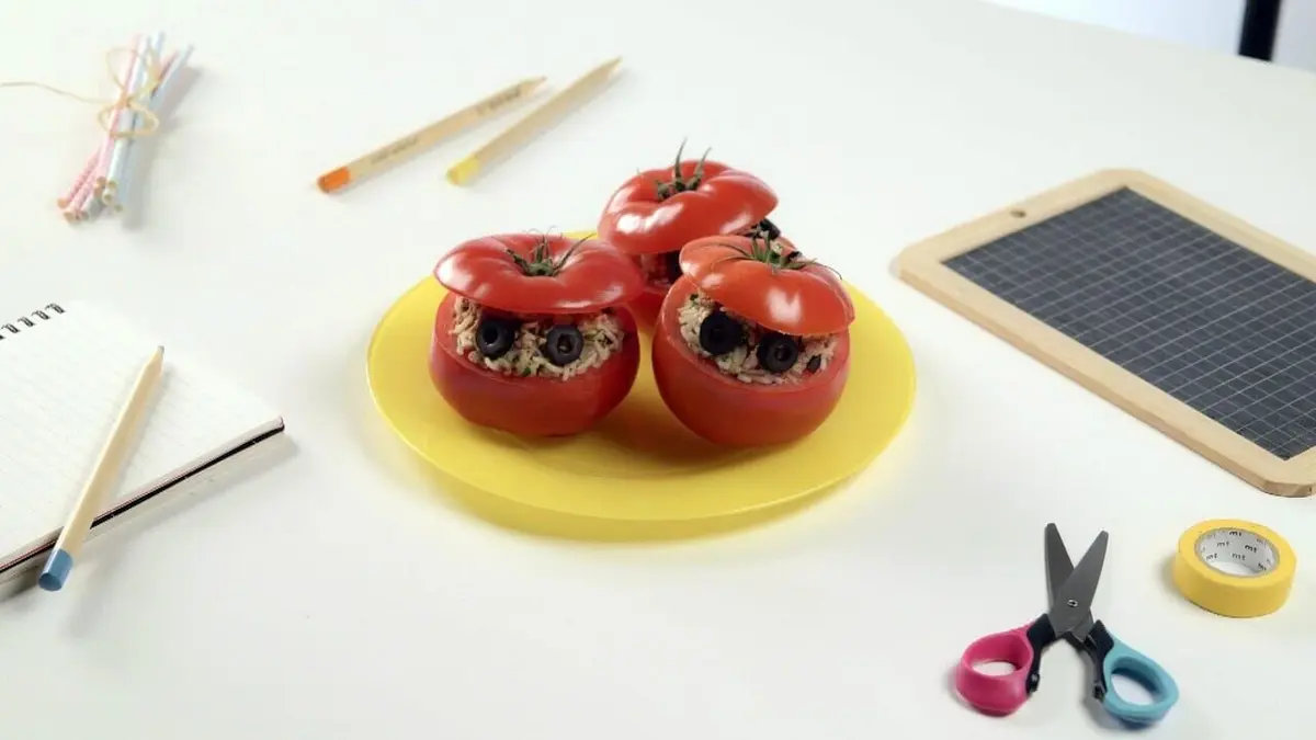 1 2 3 cuisine Têtes de tomates