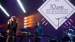 Visuel de 10 ans de musique