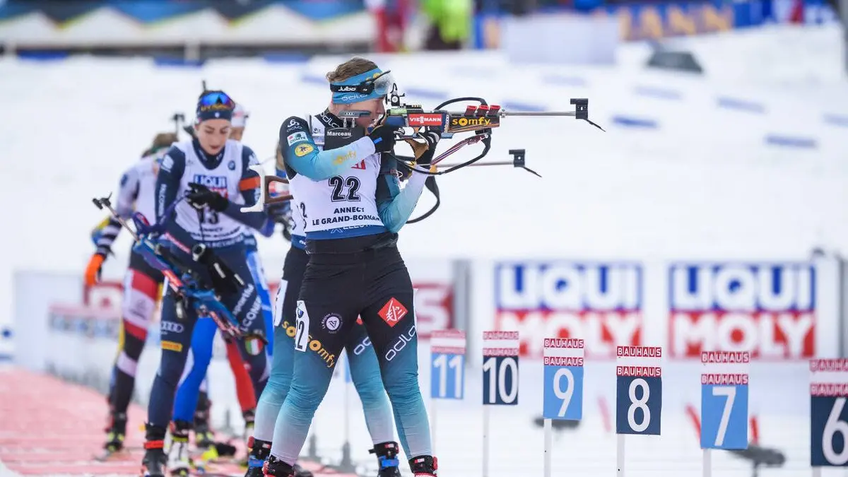 10 km poursuite Biathlon Coupe du monde