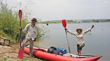 1000 km à la rame sur le Zambèze