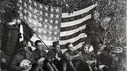 Visuel de 1917, "La Fayette nous voilà !"