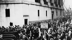 Visuel de 1929, la Grande Dépression