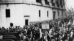1929, la Grande Dépression