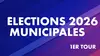 1er tour des élections municipales