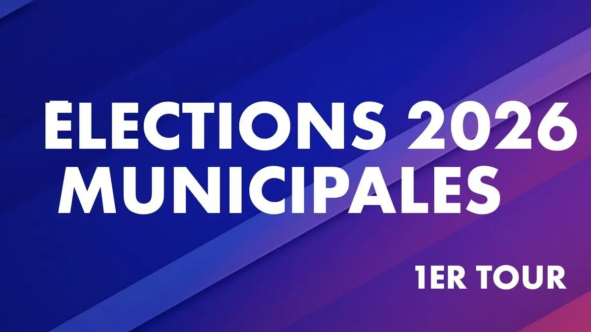 Visuel de 1er tour des élections municipales