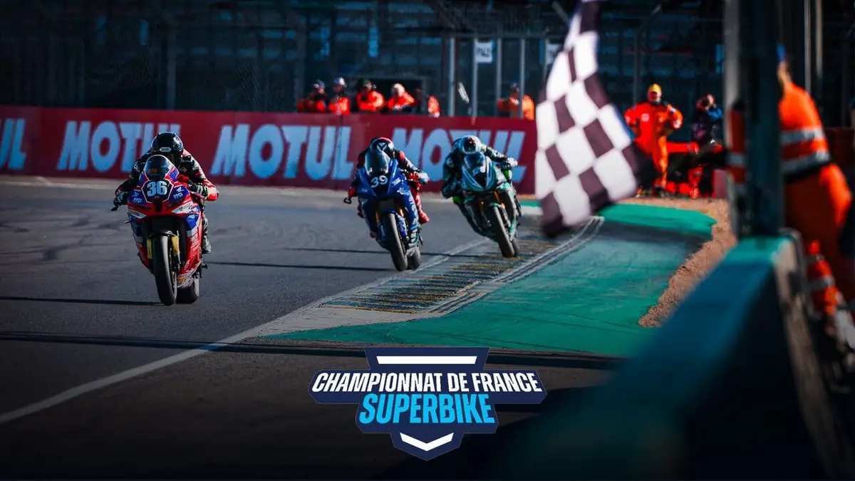 1re et 2e course Superbike Championnat de France 2026