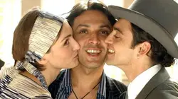 Visuel de 3 garçons, 1 fille, 2 mariages