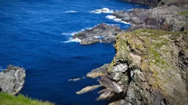 Les îles Shetland, la force du vent