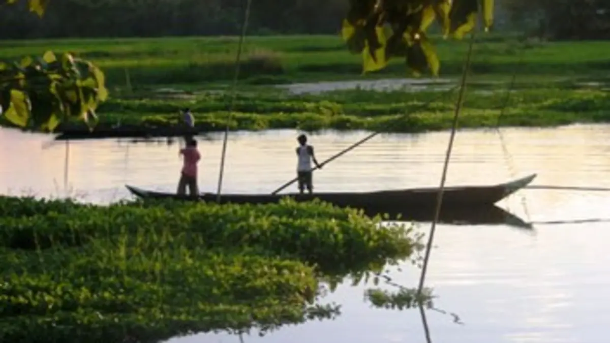 360°-GEO Majuli, terre des eaux, terre des moines