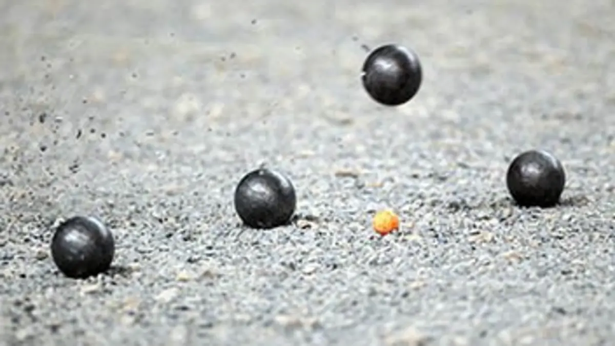 4e manche. Finale Pétanque Masters 2017
