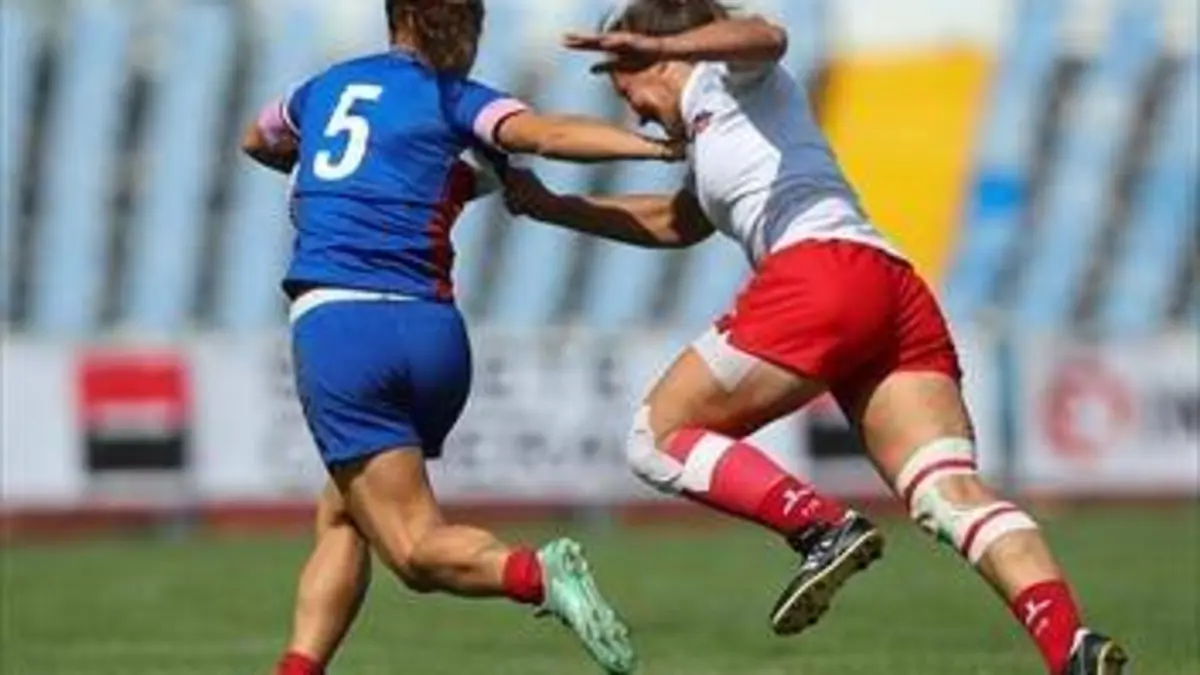 4e manche. Match pour la 3e place dames Rugby à 7 Sevens World Series