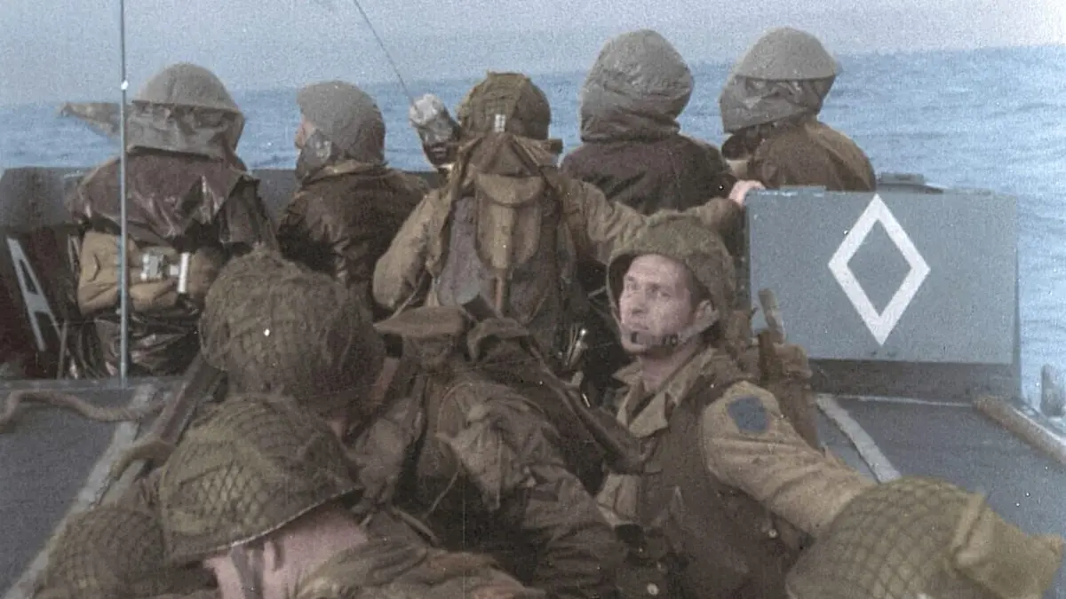 6 juin 44, à la lumière de l'aube