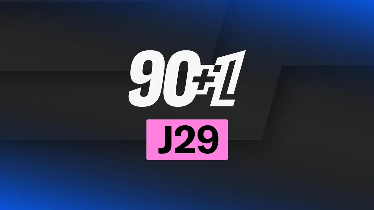 90+1 29e journée