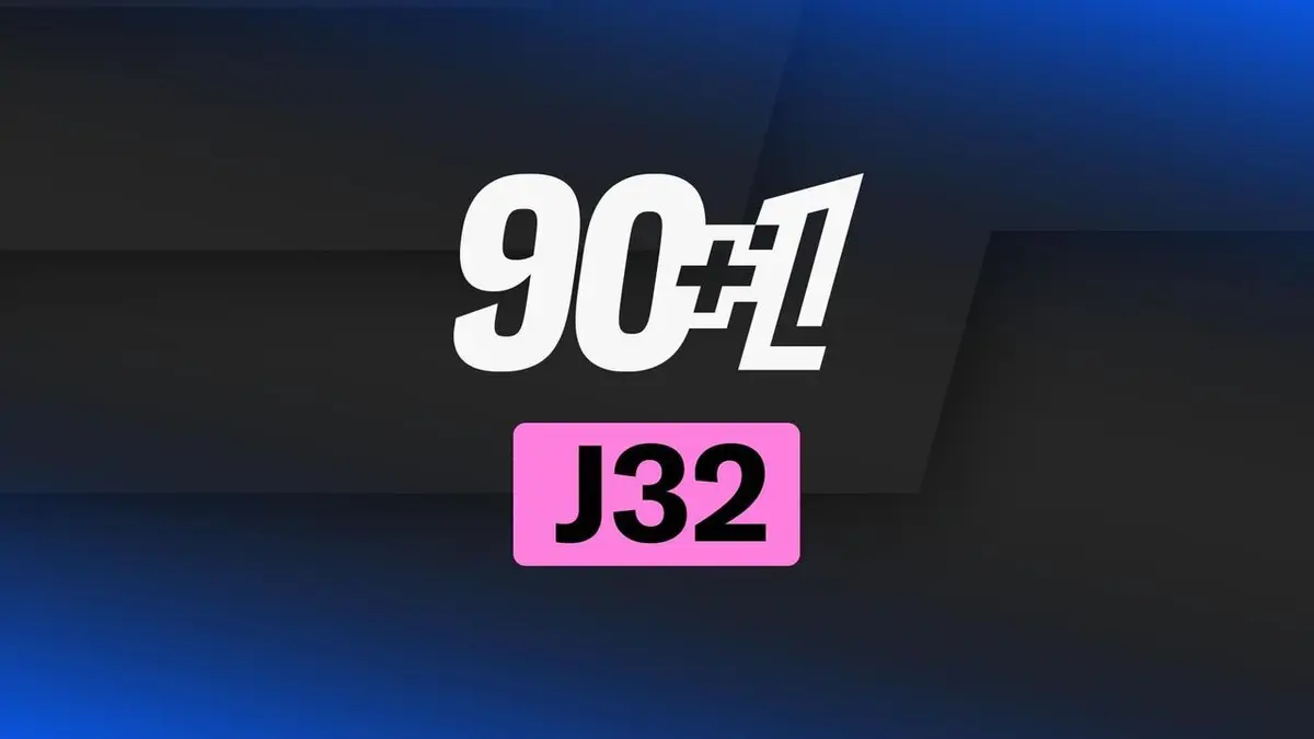 90+1 32e journée