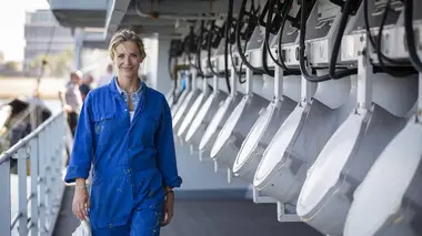 100 jours au cœur du plus grand navire de guerre belge