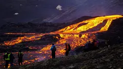 A Grindavik, vivre au rythme du volcan