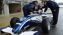 Visuel de A l'école des pilotes de course