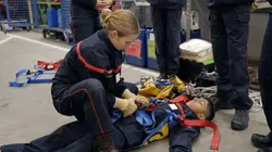 A l'école des pompiers  L'art du sauvetage