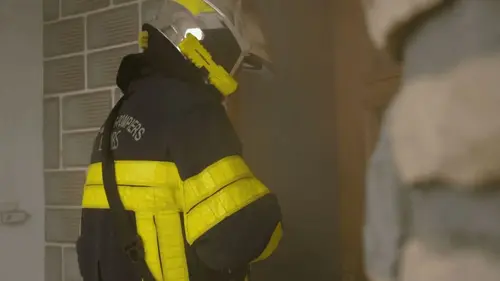A l'école des pompiers A l'assaut de la fumée