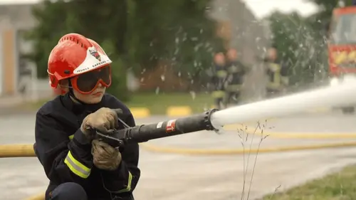 A l'école des pompiers En route vers le brevet