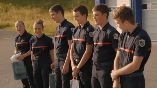 A l'école des pompiers Une année pour grandir