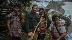 A l'épreuve d'une tribu en Chine Rivière agitée