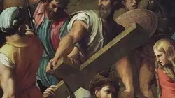 A la recherche de l'art perdu Raphaël porte sa croix