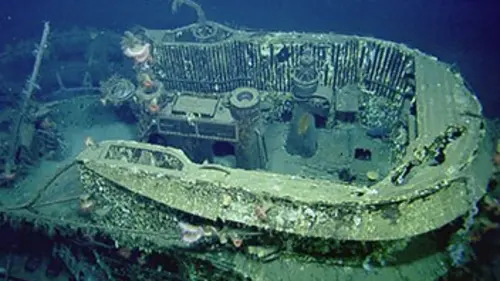 A la recherche du sous-marin allemand