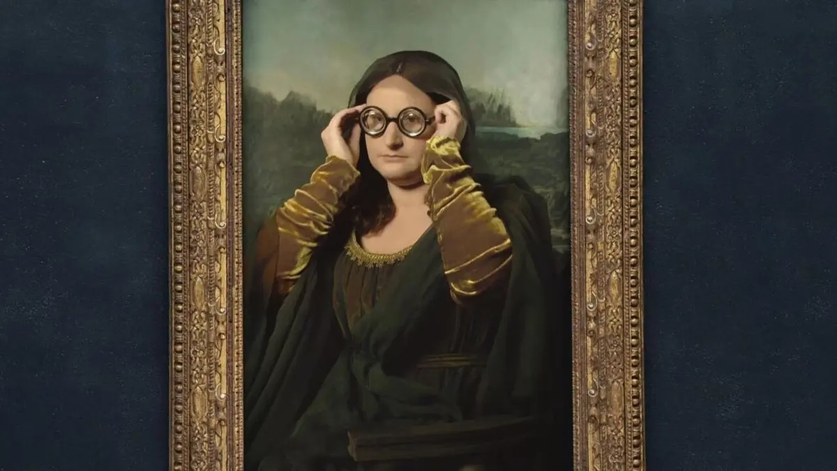 A Musée Vous, A Musée Moi S03E11 "La Joconde", L. de Vinci : Contrôle technique