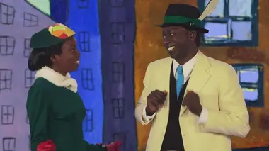 "Street Life, Harlem", W. H. Johnson : Le chant ou la danse