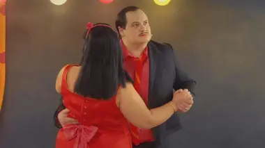 "Bailarines", Fernando Botero : La dragouille