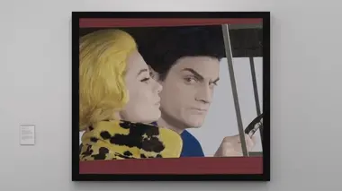 "In the Car', Roy Lichtenstein : Macho-école