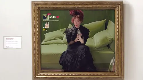 A Musée Vous, A Musée Moi S04E04 "Jeune décadente, après le bal", Ramon Casas : Tok Tok