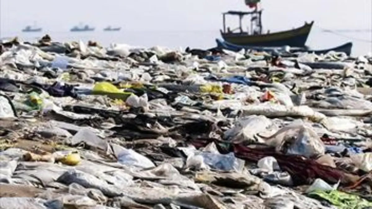A plastic tide