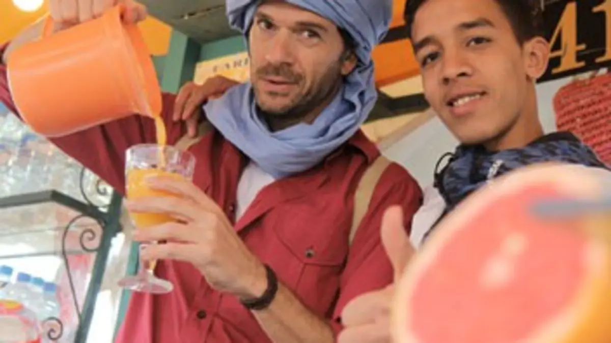 A table avec Ishaï Maroc