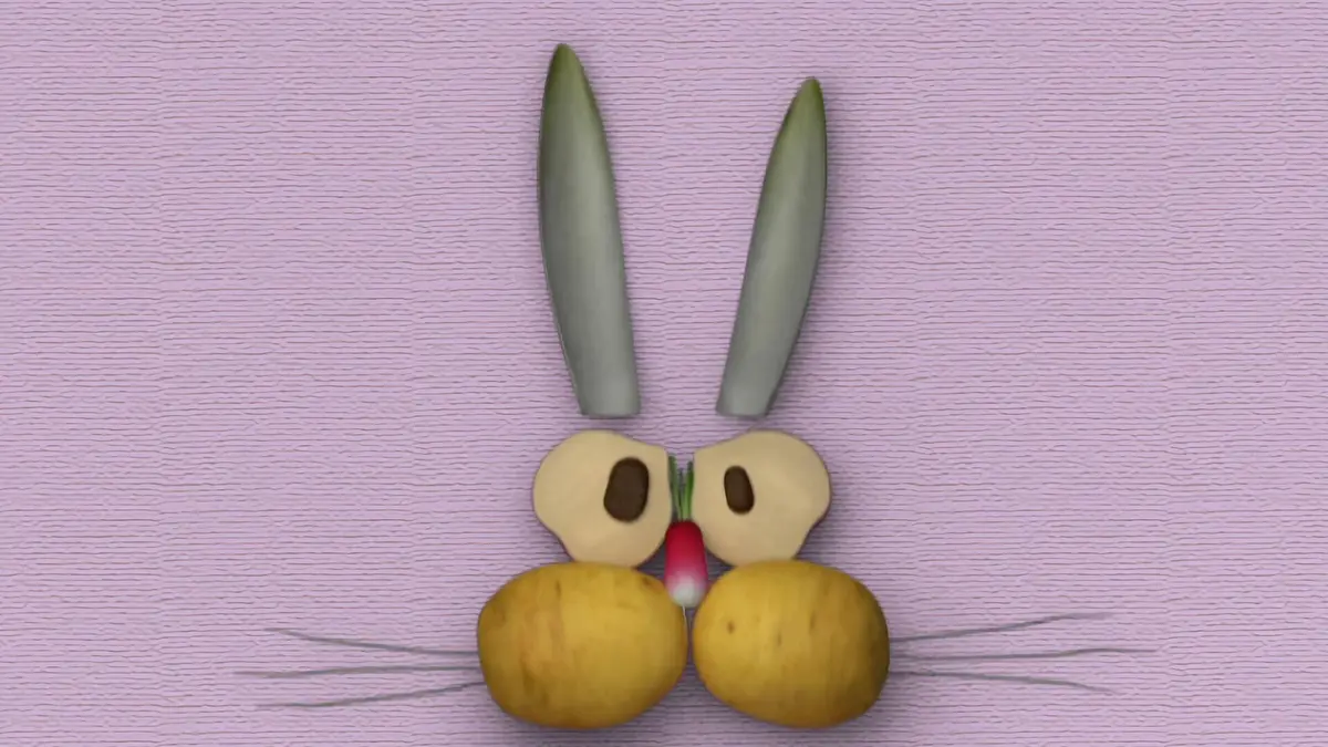 A table T'choupi ! S01E18 Le lapin