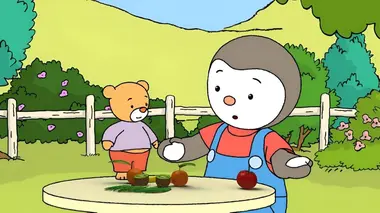 A table T'choupi ! S01E03 Le poisson
