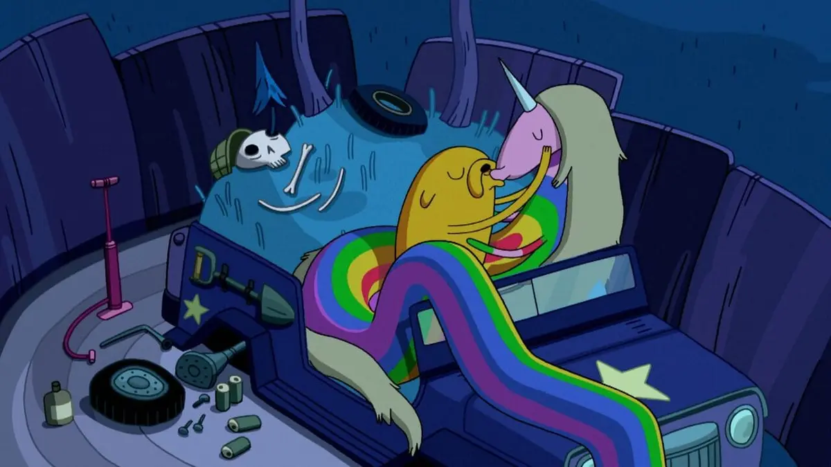 Adventure Time S02E19 Le train mystère