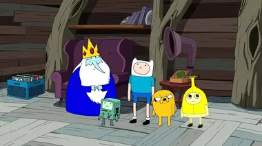 Adventure Time S07E07 Le président Marsouin a disparu !