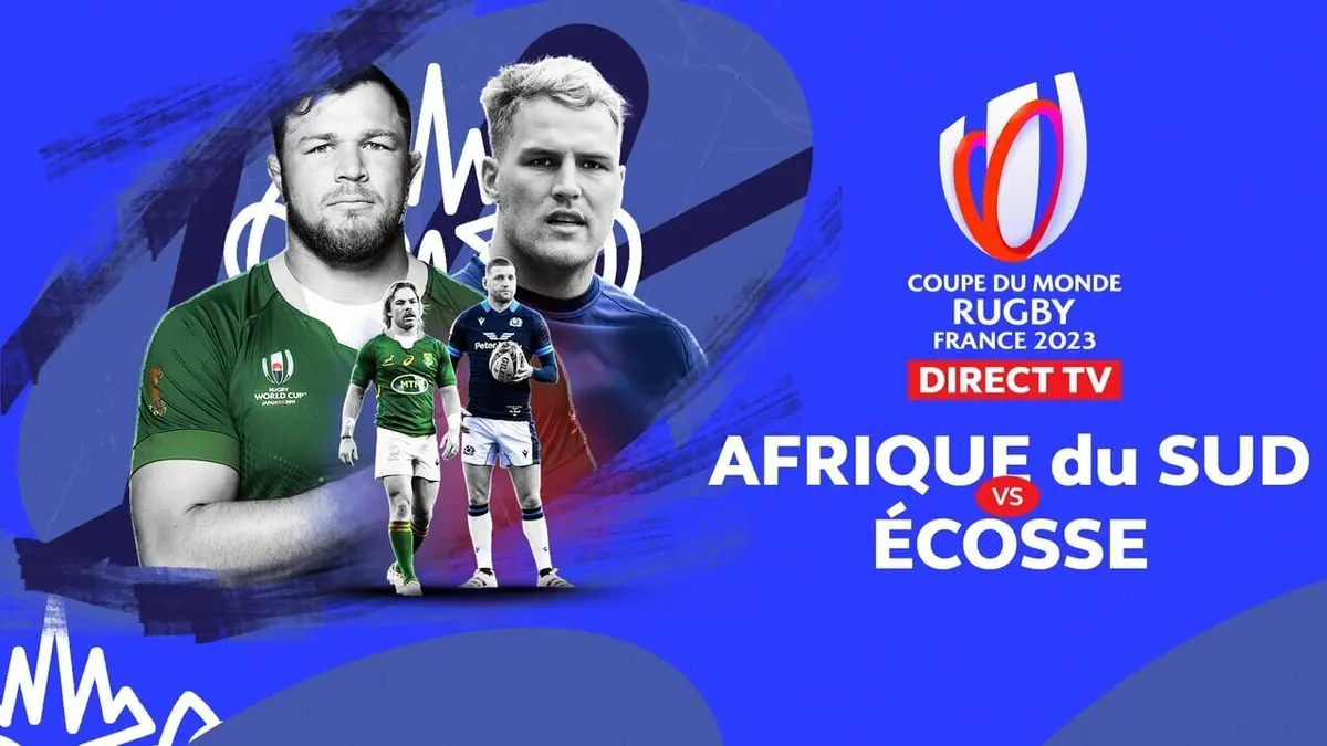 Afrique du Sud / Ecosse Rugby Coupe du monde 2023
