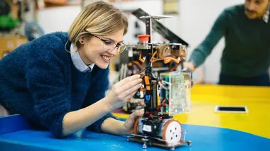 Internet des objets-poubelles connectées
