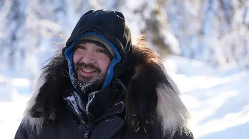 Alaska : premières nations Loup solitaire