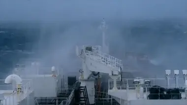 La terreur du super-typhon