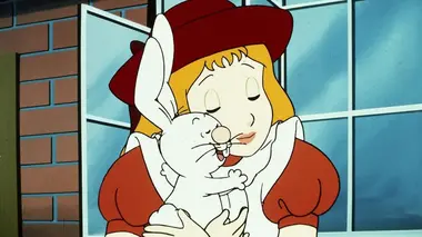 La chute dans le terrier du lapin blanc